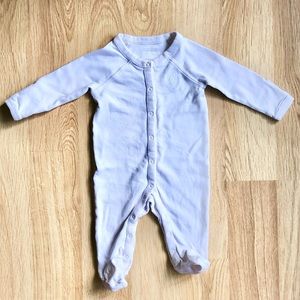 EUC Ralph Lauren Baby Girl Bodysuit/Footie Pajamas/Coverall-Light Pink